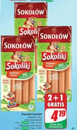 Dino Parówki Sokołów Sokoliki oferta