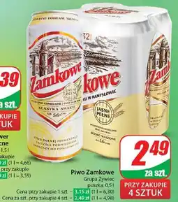 Dino Piwo Zamkowe Jasne Pełne oferta