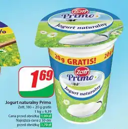 Dino Jogurt naturalny Zott Primo oferta
