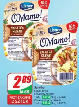 Dino Sałatka kebab z kurczakiem Lisner O Mamo! oferta