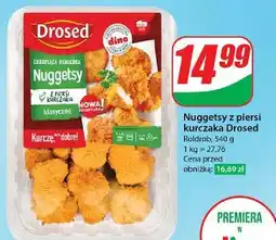 Dino Nuggetsy z piersi kurczaka klasyczne Drosed oferta