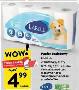Intermarche Papier toaletowy biały Labell oferta