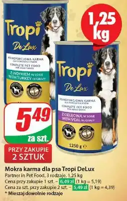 Dino Karma dla psa z indykiem Tropi Deluxe oferta