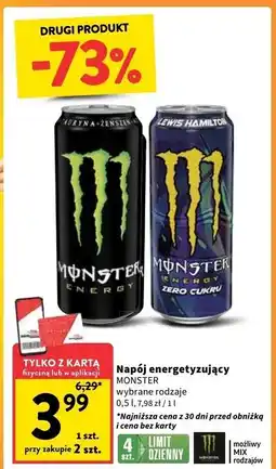 Intermarche Napój energetyczny Monster Energy Lewis Hamilton Zero oferta