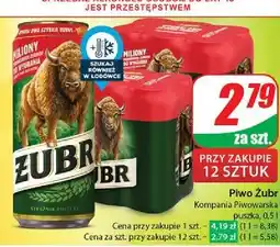 Dino Piwo Żubr 1768 oferta