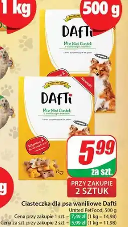 Dino Ciasteczka dla psa Dafti oferta