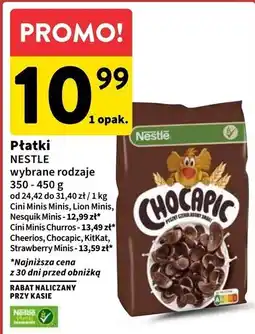 Intermarche Płatki śniadaniowe Strawberry Minis (Nestle) oferta