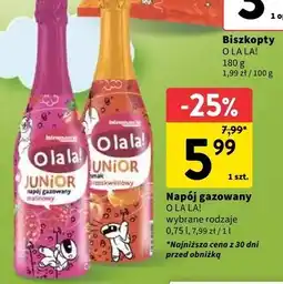 Intermarche Napój brzoskwiniowy O La La! oferta