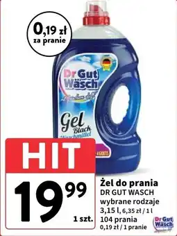 Intermarche Żel do prania black Dr. Gut Wasch oferta