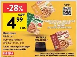 Intermarche Hummus spicy Ribella oferta