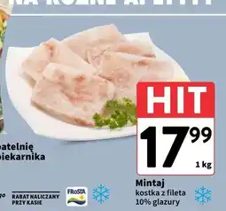 Intermarche Mintaj kostka z fileta mrożona oferta