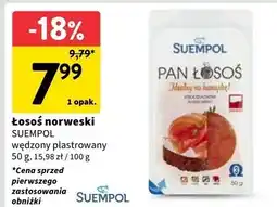 Intermarche Pan łosoś wędzony Suempol oferta