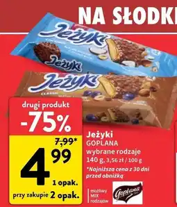 Intermarche Ciastka classic Jeżyki oferta