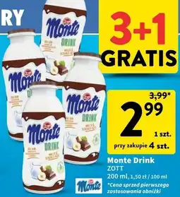 Intermarche Napój mleczno-czekoladowy Zott Monte Drink oferta