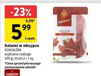 Intermarche Salami Sokołów oferta