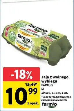 Intermarche Jaja kl m bez gmo Farmio oferta
