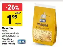 Intermarche Makaron wstążki Abak oferta