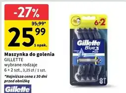 Intermarche Maszynka do golenia Gillette Blue 3 Plus oferta