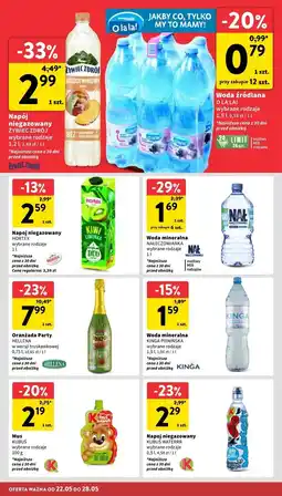 Intermarche Woda niegazowana O La La! oferta