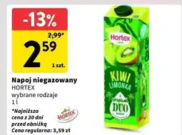 Intermarche Napój kiwi limonka Hortex Tropical Duo oferta