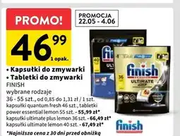 Intermarche Tabletki do zmywarek lemon Finish Quantum Ultimate oferta