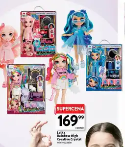 Intermarche Zestaw do projektowania makijażu Rainbow High oferta