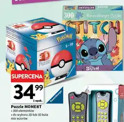 Intermarche Puzzle 3d pokemon pokeball Ravensburger oferta