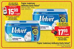 Polomarket Papier toaletowy delikatny biały Velvet oferta