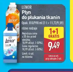 ALDI Lenor Płyn do płukania tkanin oferta