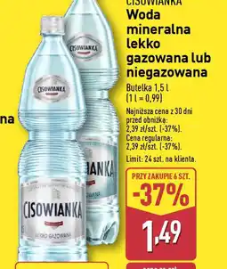 ALDI Cisowianka oferta
