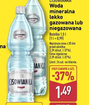 ALDI Cisowianka oferta