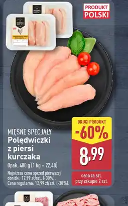 ALDI Polędwiczki z piersi kurczaka oferta