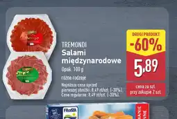 ALDI Salami międzynarodowe Tremondi oferta