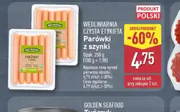 ALDI Parówki z szynki Wędliniarnia oferta