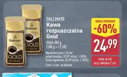 ALDI Kawa Dallmayr rozpuszczalna Gold oferta