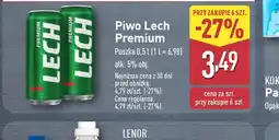 ALDI Piwo Lech Premium oferta