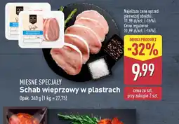 ALDI Schab wieprzowy w plastrach oferta