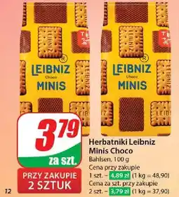 Dino Herbatniki Leibniz minis choco Leibniz bahlsen oferta