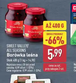 ALDI Borówka leśna Sweet Valley/All Seasons oferta