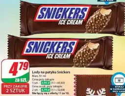 Dino Snickers ice cream Snickers oferta