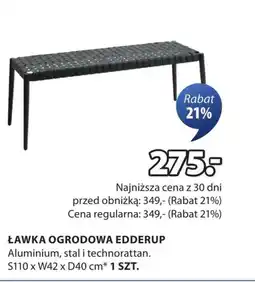 JYSK Ławka ogrodowa S! oferta