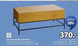 JYSK Stolik kawowy oferta