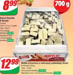 Dino Wafelki z kremem z mlecznej czekolady Artur oferta