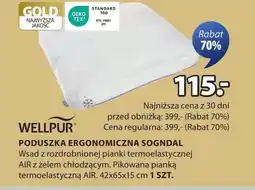 JYSK Poduszka ergonomiczna Wellpur oferta
