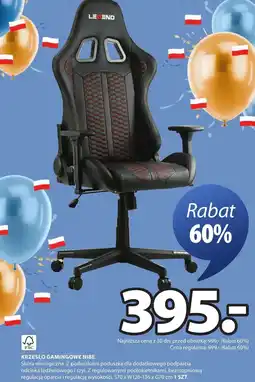JYSK Krzesło gamingowe oferta