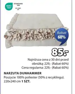 JYSK Narzuta TEX oferta