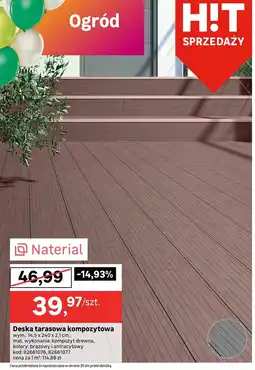 Leroy Merlin Deska kompozytowa Naterial oferta