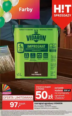 Leroy Merlin Impregnat do drewna Vidaron oferta