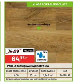 Leroy Merlin Panele podłogowe M&M oferta
