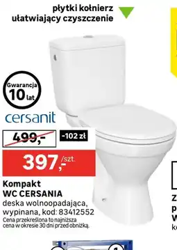 Leroy Merlin Kompakt wc Cersanit oferta